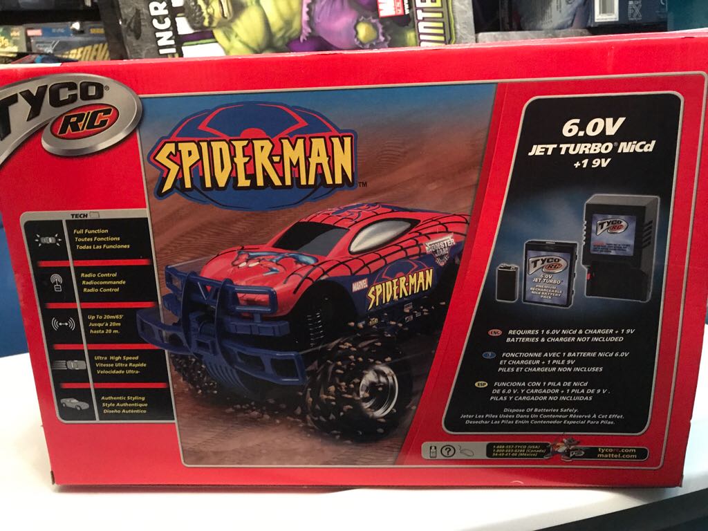 Thco RC Spiderman Monster Jam  action figure collectible [Barcode 043302804211] - Main Image 2