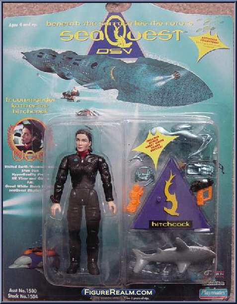 Lt Commander Catherine Hitchcock - Playmates (SeaQuest DSV) action figure collectible [Barcode 043377015048] - Main Image 1