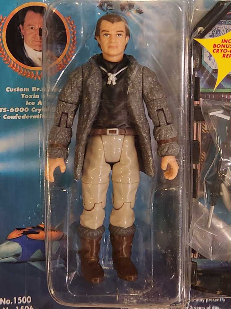 "Dr Z” Ruben Zellar - Playmates (SeaQuest DSV) action figure collectible [Barcode 043377015062] - Main Image 3