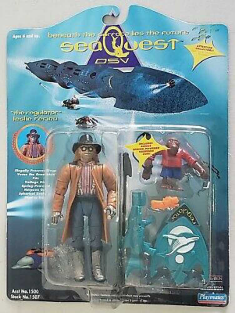 "The Regulator” Leslie Ferina - Playmates (SeaQuest DSV) action figure collectible [Barcode 043377015079] - Main Image 2