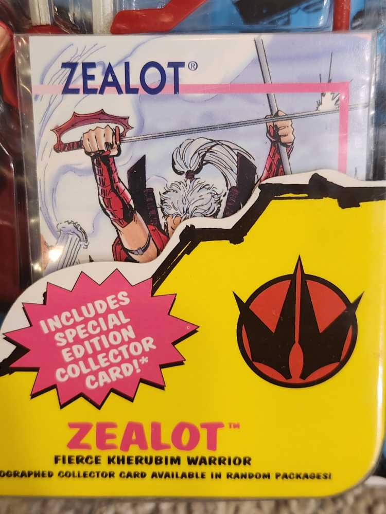 Wild CATS Zealot (Fierce Kherubim Warrior) - Playmates (WildC.A.T.S) action figure collectible [Barcode 043377018025] - Main Image 4