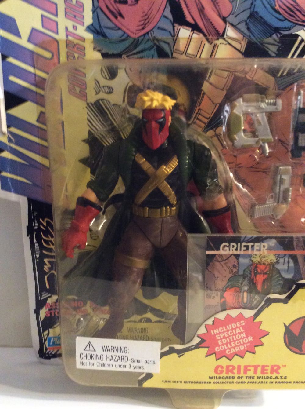 Wild CATS Grifter - Playmates (WildC.A.T.S) action figure collectible [Barcode 043377018032] - Main Image 3
