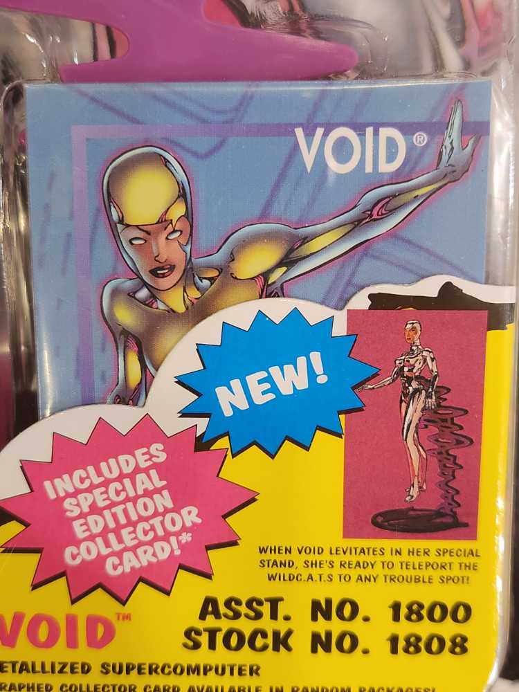 Void - Playmates (Wild C.A.T.S) action figure collectible [Barcode 043377018087] - Main Image 4
