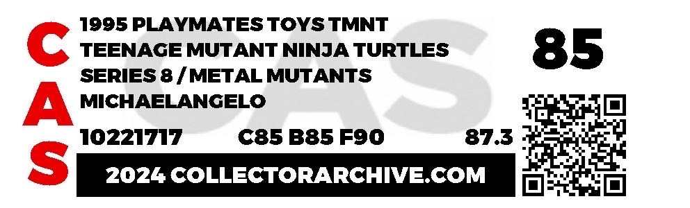 Michelangelo With Beetle Spirit Armor - Playmates Toys (Tmnt Metal Mutant) action figure collectible [Barcode 043377030348] - Main Image 3