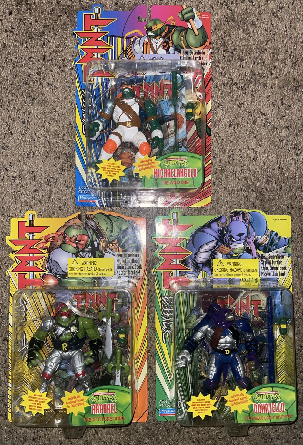 Savage Dragon x TMNT (Jim Lee) Raphael  action figure collectible [Barcode 043377030430] - Main Image 3