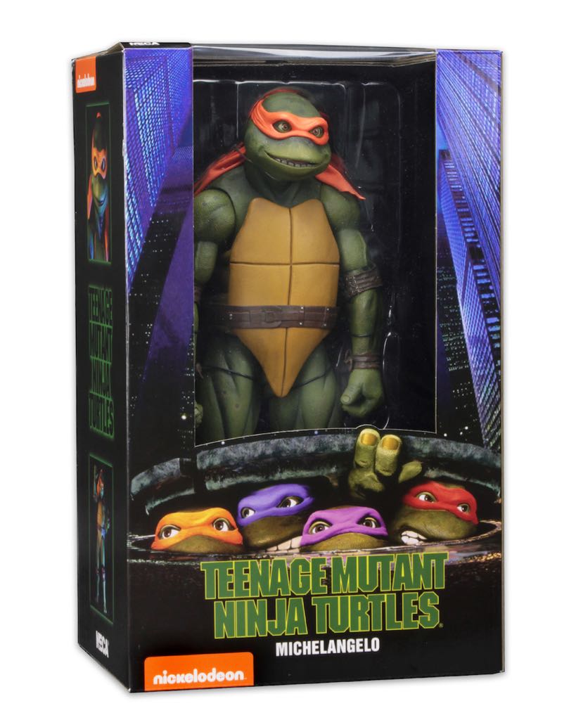 Savage Dragon x TMNT (Jim Lee) Michaelangelo - Neca Reel Toys (Jim Lee’s Teenage Mutant Ninja Turtles) action figure collectible [Barcode 043377030447] - Main Image 2