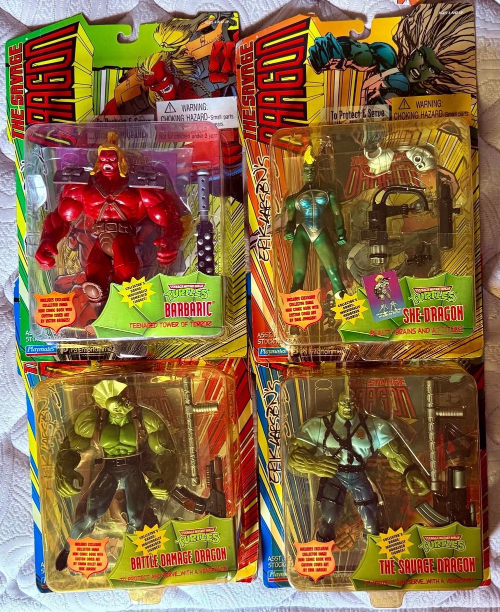 Savage Dragon - Playmates (Savage Dragon) action figure collectible [Barcode 043377030454] - Main Image 3