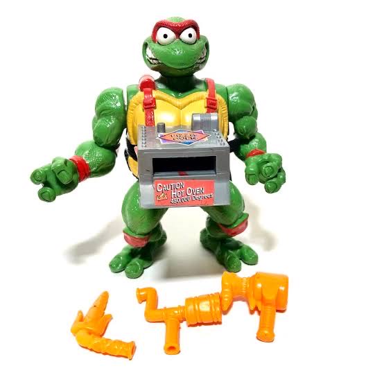 Pizza Tossin’ Raph - Playmates Toys (Tmnt Pizza Tossin) action figure collectible [Barcode 043377030744] - Main Image 3