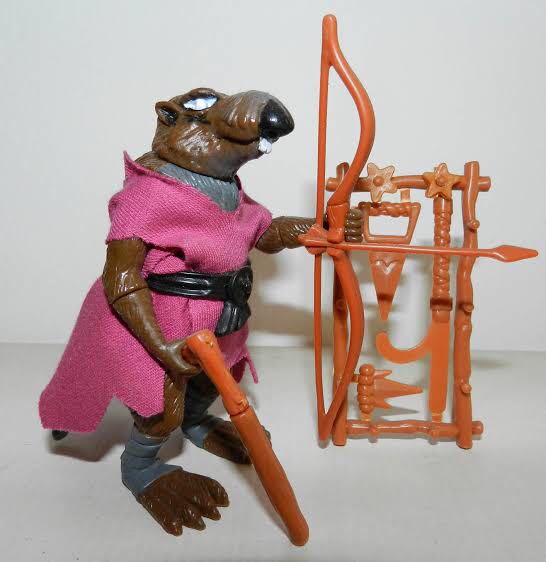 Splinter (Soft Head) - Playmates Toys (Teenage Mutant Ninja Turtles (1988)) action figure collectible [Barcode 043377050063] - Main Image 3
