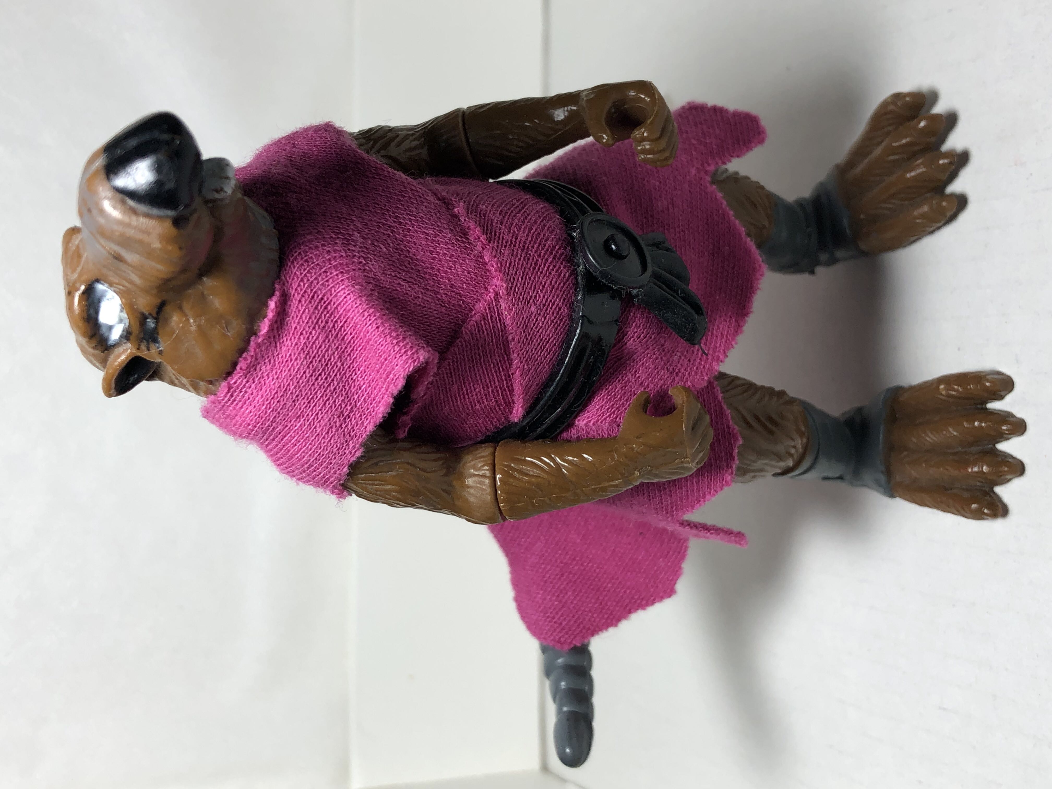 Splinter (Soft Head) - Playmates Toys (Teenage Mutant Ninja Turtles (1988)) action figure collectible [Barcode 043377050063] - Main Image 4