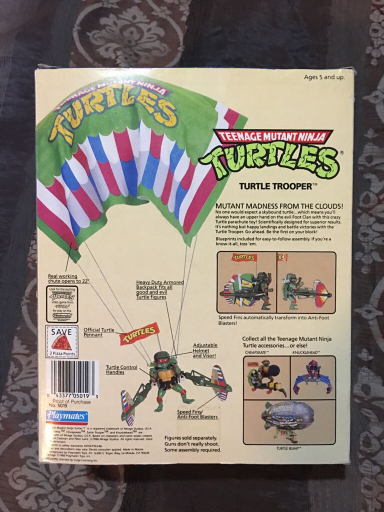 Turtle Trooper - Playmates Toys (Teenage Mutant Ninja Turtles) action figure collectible [Barcode 043377050193] - Main Image 2