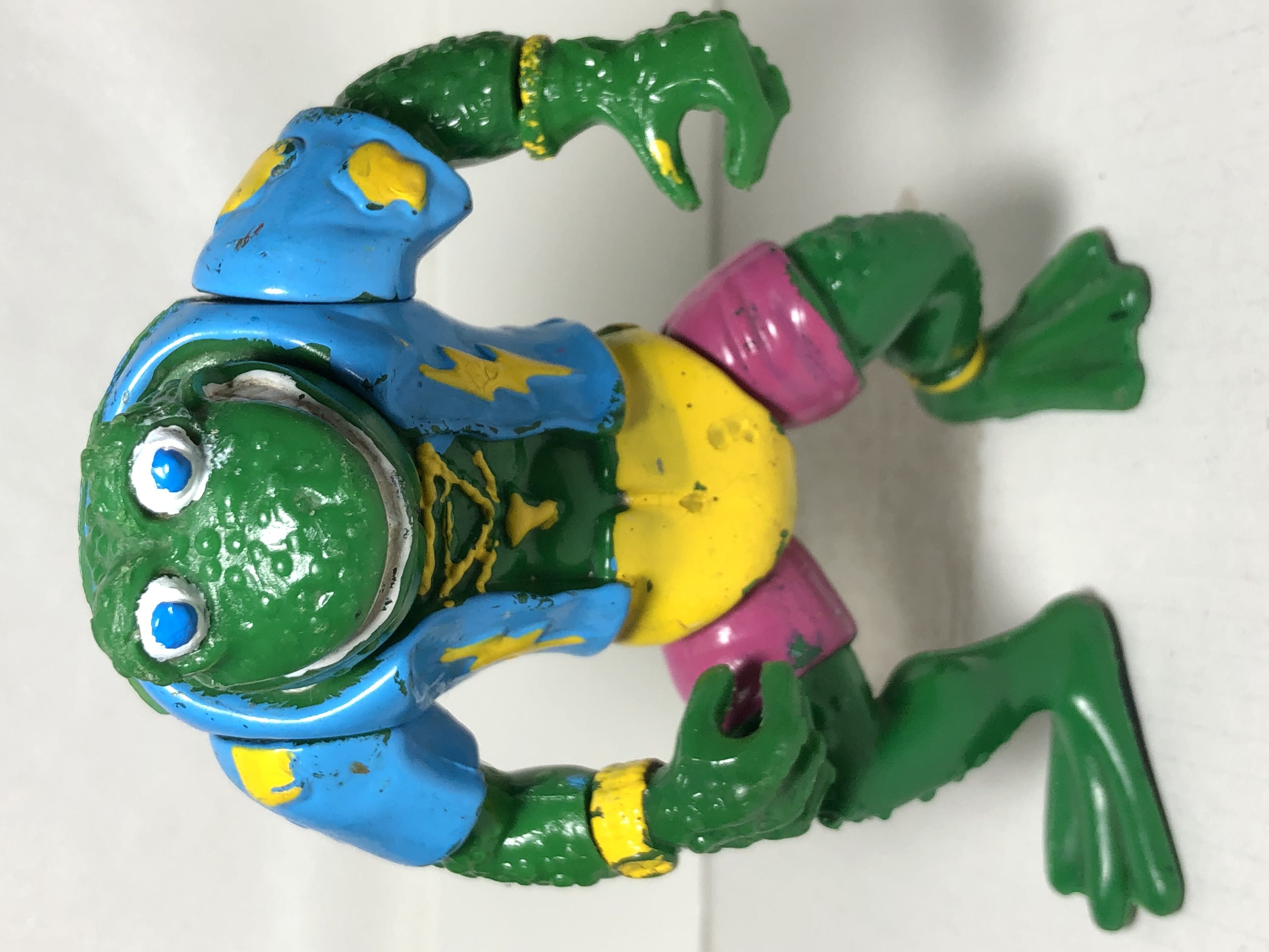 Genghis Frog - Playmates Toys (Teenage Mutant Ninja Turtles (1988)) action figure collectible [Barcode 043377050513] - Main Image 4