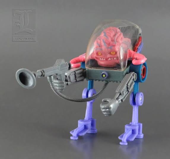 Krang - Playmates Toys (Teenage Mutant Ninja Turtles (1989)) action figure collectible [Barcode 043377050568] - Main Image 3