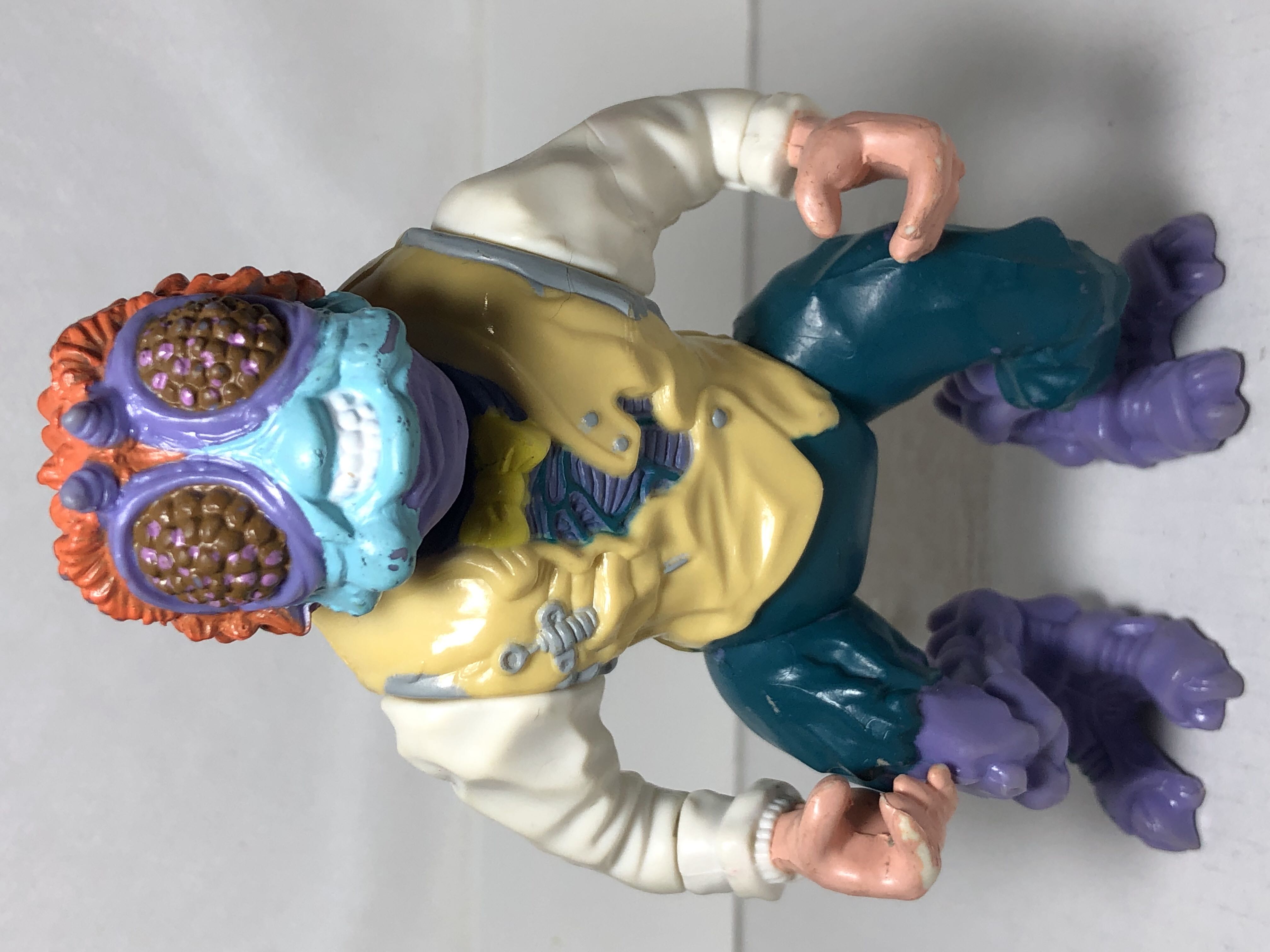 Baxter Stockman (Rose Colored Swatter) - Playmates Toys (Teenage Mutant Ninja Turtles (1989)) action figure collectible [Barcode 043377050575] - Main Image 4