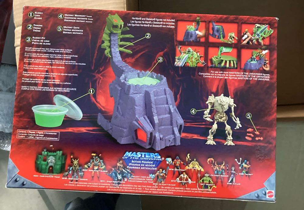 Mutant Slime Pit - Mattel (Masters Of The Universe 200x) action figure collectible [Barcode 027084027990] - Main Image 3