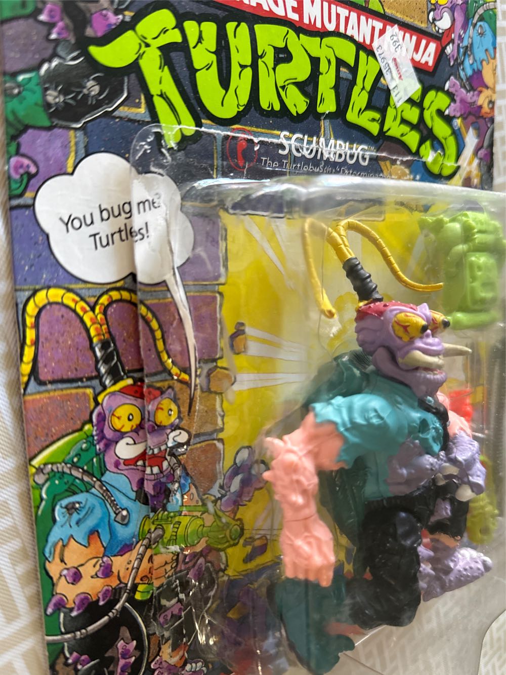 Scumbag (Black Boot) - Playmates Toys (Teenage Mutant Ninja Turtles (1990)) action figure collectible [Barcode 043377051022] - Main Image 3