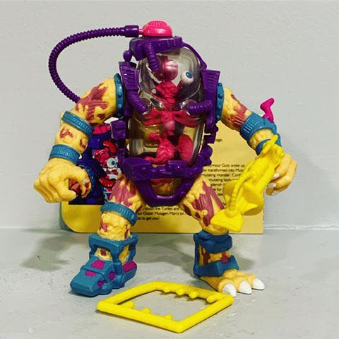 Mutagen Man - Playmates Toys (Teenage Mutant Ninja Turtles (1990)) action figure collectible [Barcode 043377051077] - Main Image 3