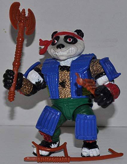 Panda Khan - Playmates Toys (Teenage Mutant Ninja Turtles (1988)) action figure collectible [Barcode 043377051084] - Main Image 3