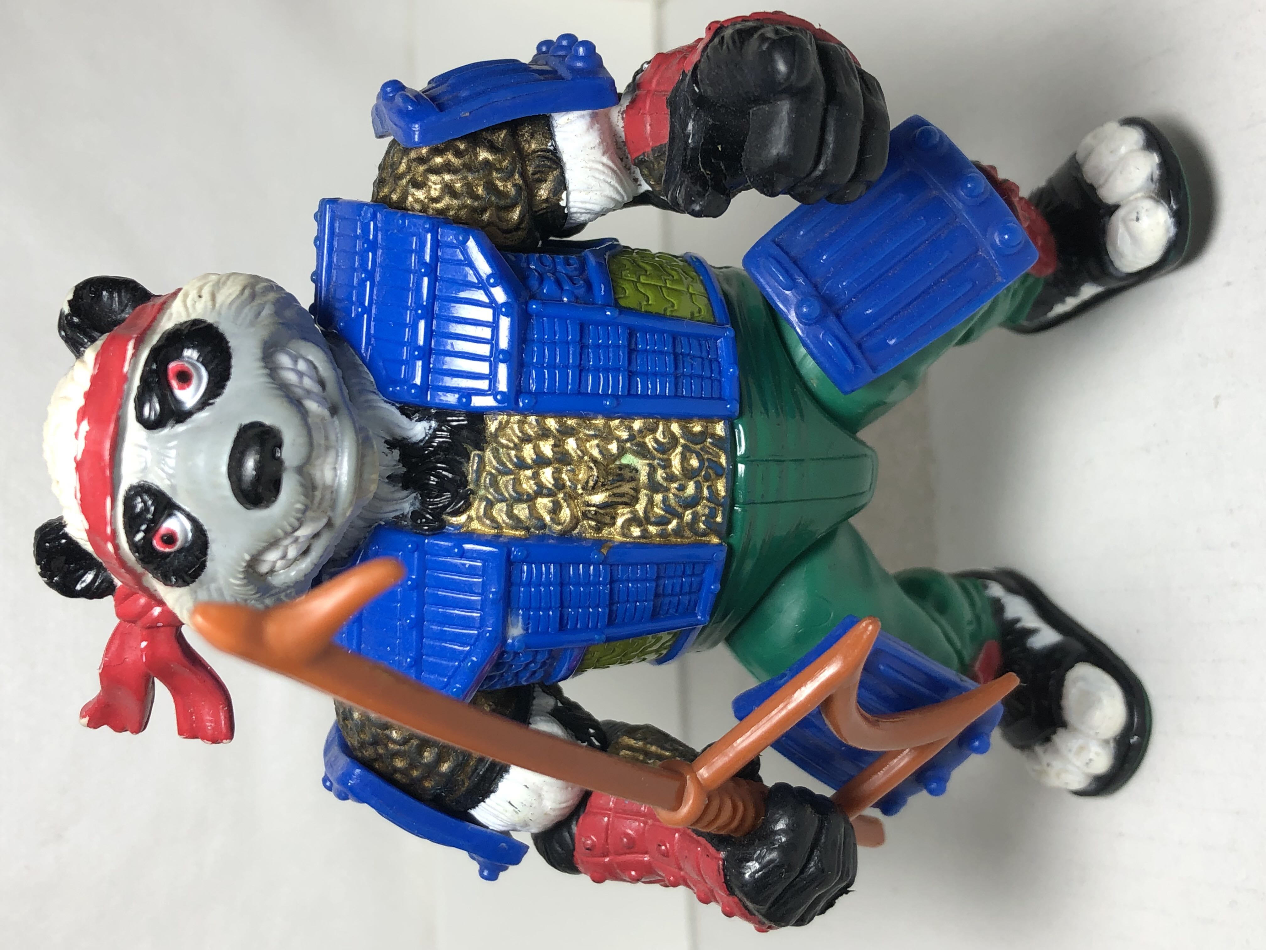 Panda Khan - Playmates Toys (Teenage Mutant Ninja Turtles (1988)) action figure collectible [Barcode 043377051084] - Main Image 4