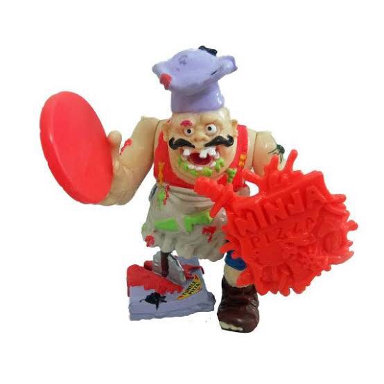 Pizzaface (Green Knife) - Playmates Toys (Teenage Mutant Ninja Turtles (1990)) action figure collectible [Barcode 043377051114] - Main Image 3