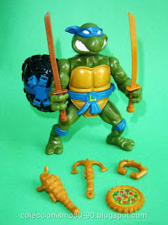 Leonardo With Storage Shell - Playmates Toys (Teenage Mutant Ninja Turtles) action figure collectible [Barcode 043377051244] - Main Image 3