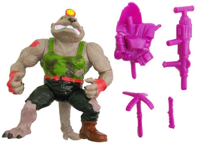 Dirtbag - Playmates Toys (Teenage Mutant Ninja Turtles (1991)) action figure collectible [Barcode 043377051329] - Main Image 3