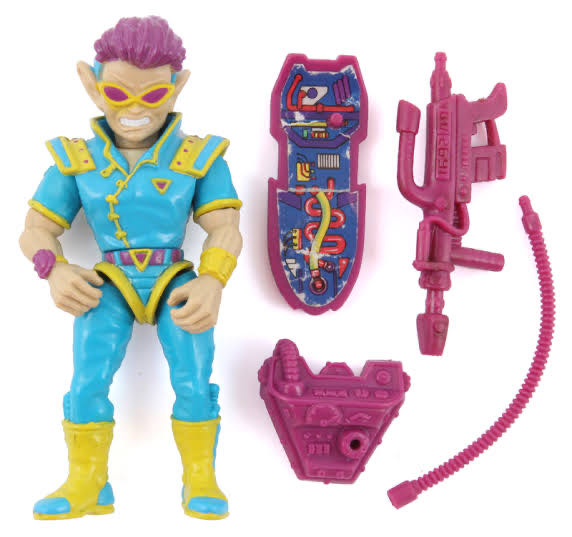 TMNT Zak the Neutrino - Playmates Toys (Teenage Mutant Ninja Turtles (1991)) action figure collectible [Barcode 043377051350] - Main Image 3