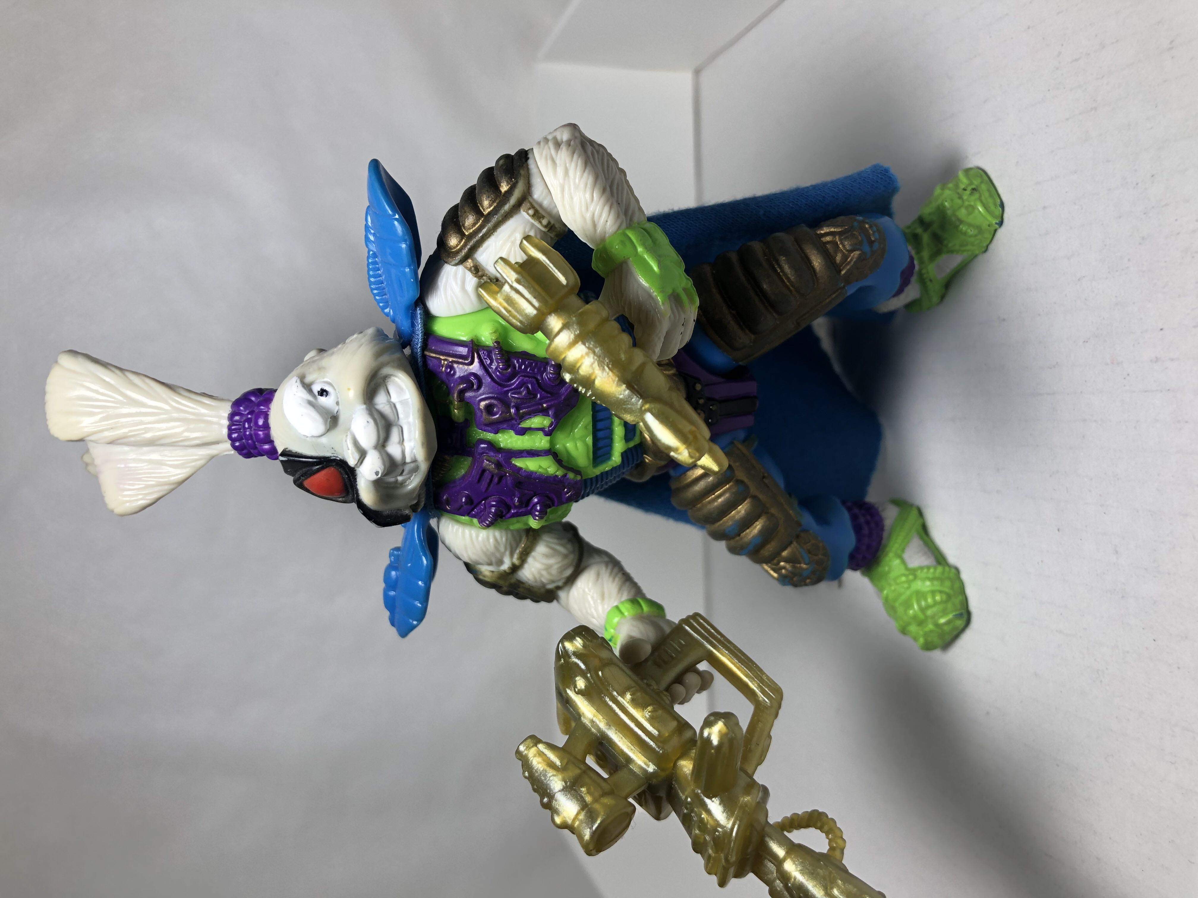 Space Usagi (Brown Pads) - Playmates Toys (Teenage Mutant Ninja Turtles (1991)) action figure collectible [Barcode 043377051374] - Main Image 4