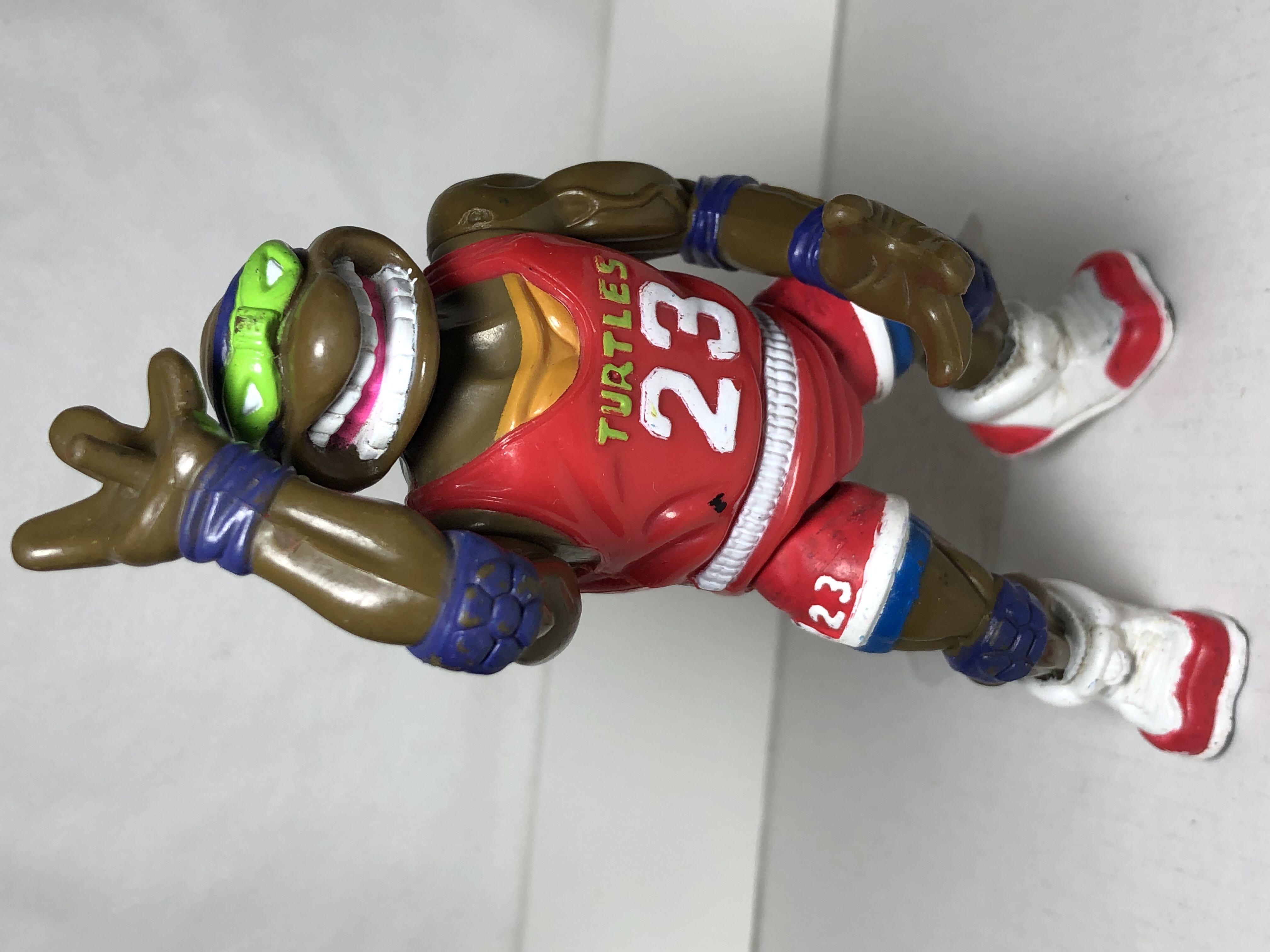 Slam Dunkin’ Don - Playmates Toys (Teenage Mutant Ninja Turtles (1991)) action figure collectible [Barcode 043377051459] - Main Image 4