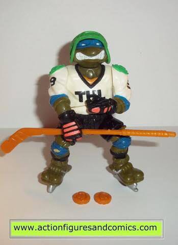 Slap Shot Leo - Playmates Toys (Teenage Mutant Ninja Turtles (1991)) action figure collectible [Barcode 043377051473] - Main Image 3
