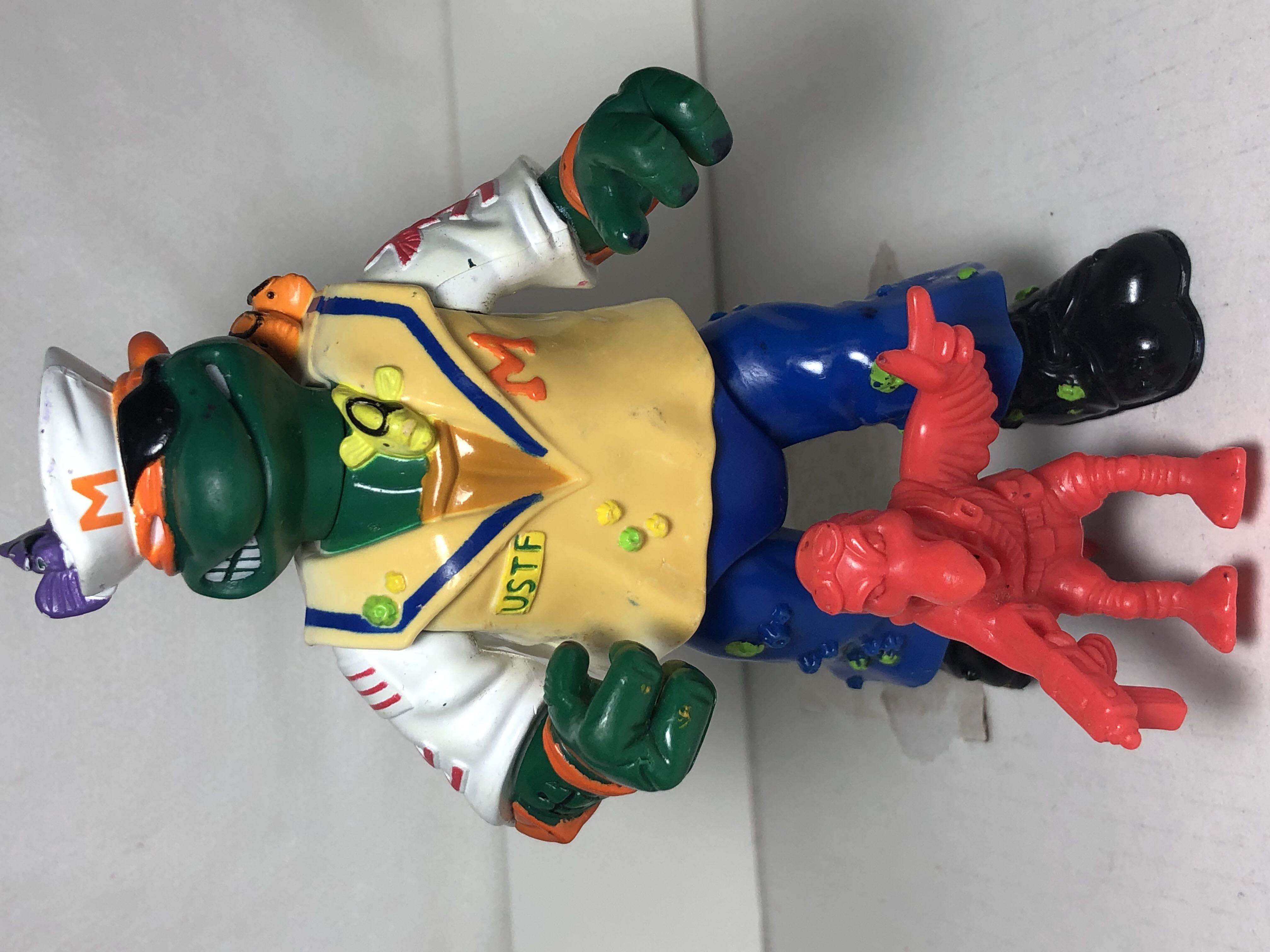 Midshipman Mike - Playmates Toys (Teenage Mutant Ninja Turtles (1991)) action figure collectible [Barcode 043377051503] - Main Image 4