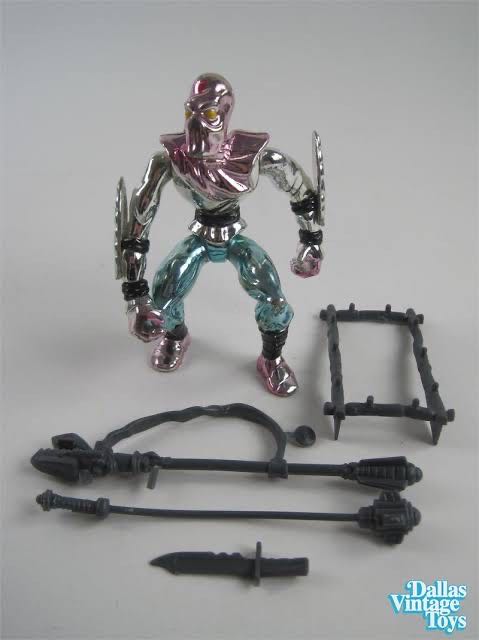 TMNT Robotic Foot Soldier (Reissue) (With Card) - Playmates Toys (Teenage Mutant Ninja Turtles) action figure collectible [Barcode 043377051619] - Main Image 3