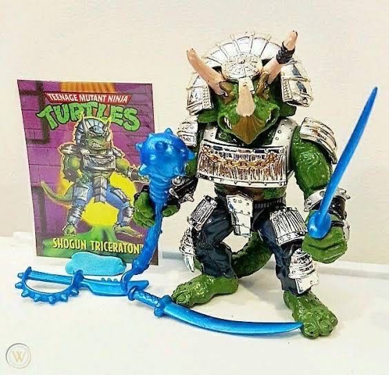 Shogun Triceraton - Playmates Toys (Teenage Mutant Ninja Turtles Shogun) action figure collectible [Barcode 043377051626] - Main Image 3
