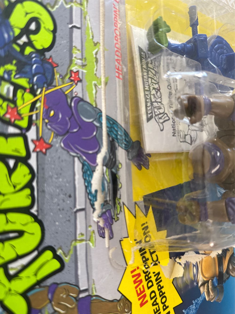 Headdroppin’ Don (12 Back) - Playmates Toys (Teenage Mutant Ninja Turtles) action figure collectible [Barcode 043377051749] - Main Image 3