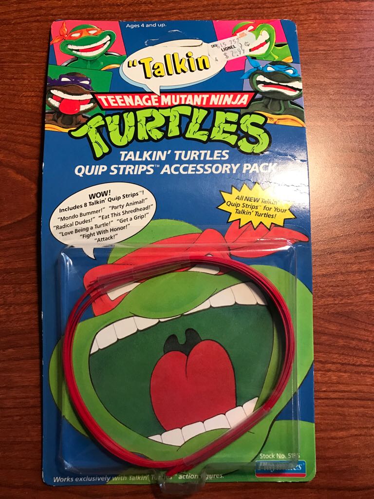 Talkin Turtles Quip Strips  action figure collectible [Barcode 043377051855] - Main Image 1