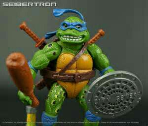 TMNT - Movie Star Turtles (loose/play) - Playmates Toys (Teenage Mutant Ninja Turtles) action figure collectible [Barcode 043377052012] - Main Image 2