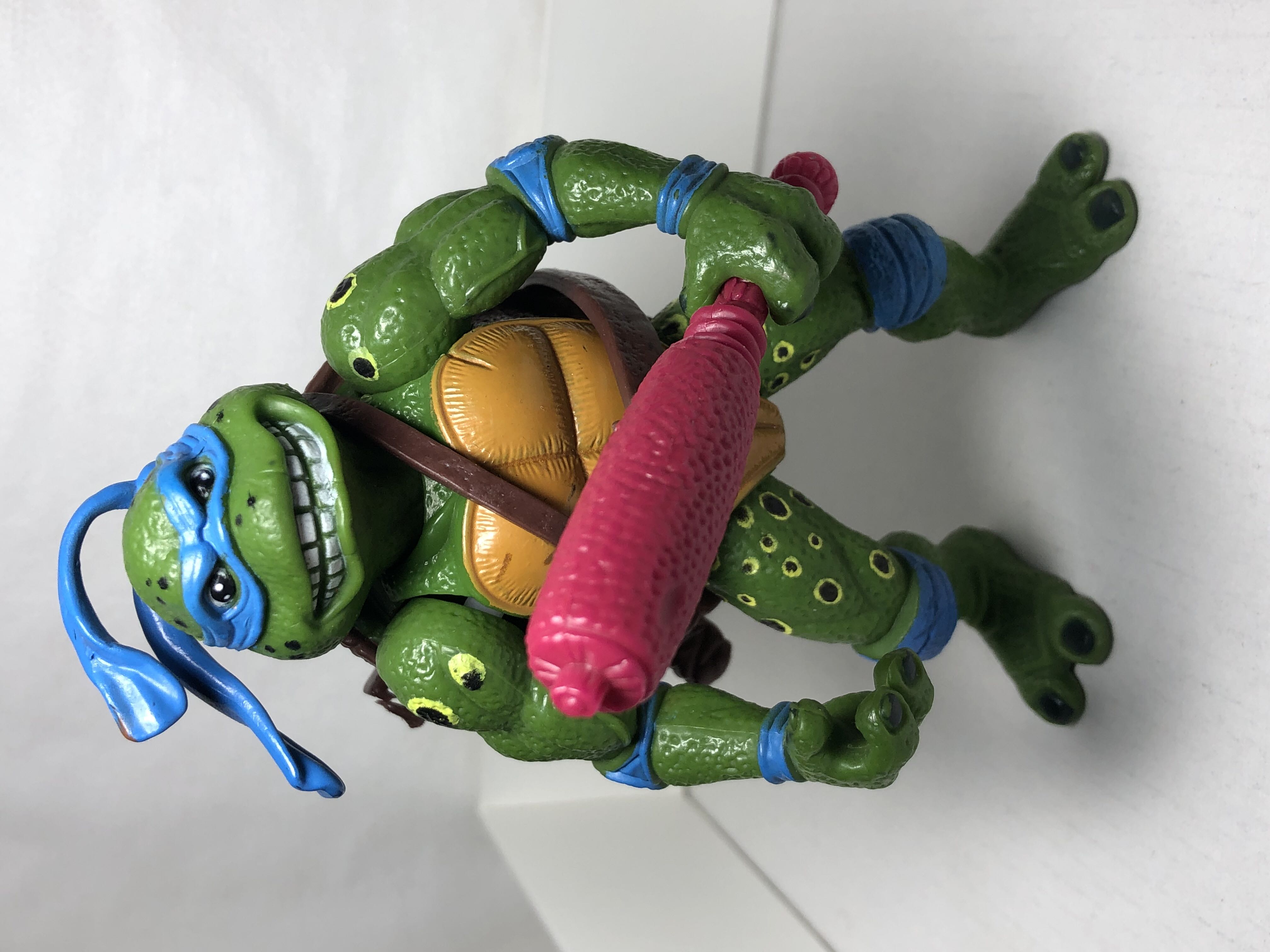 TMNT - Movie Star Turtles (loose/play) - Playmates Toys (Teenage Mutant Ninja Turtles) action figure collectible [Barcode 043377052012] - Main Image 4