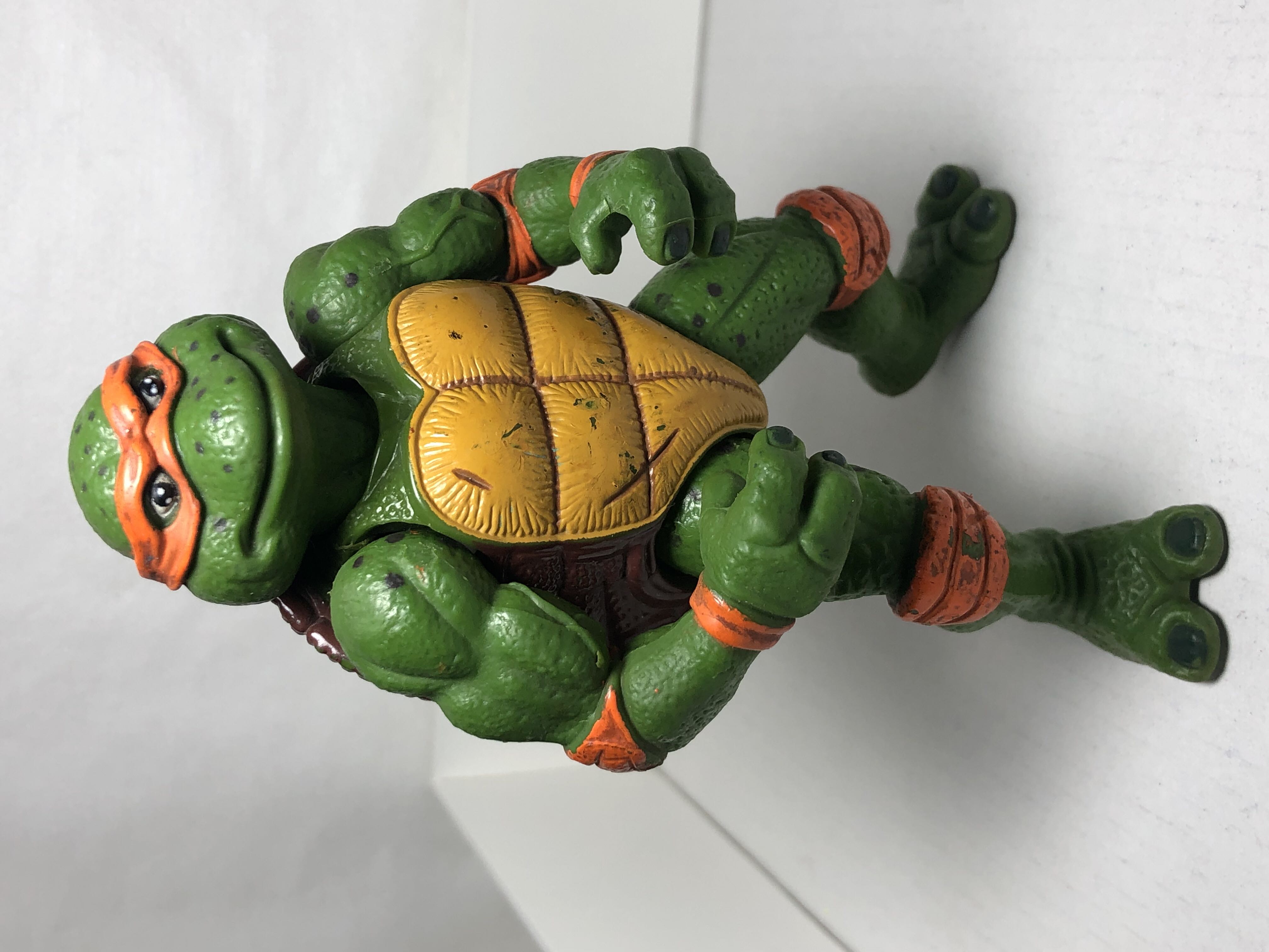 TMNT - Movie Star Leo (loose) - Playmates Toys (Teenage Mutant Ninja Turtles) action figure collectible [Barcode 043377052043] - Main Image 4