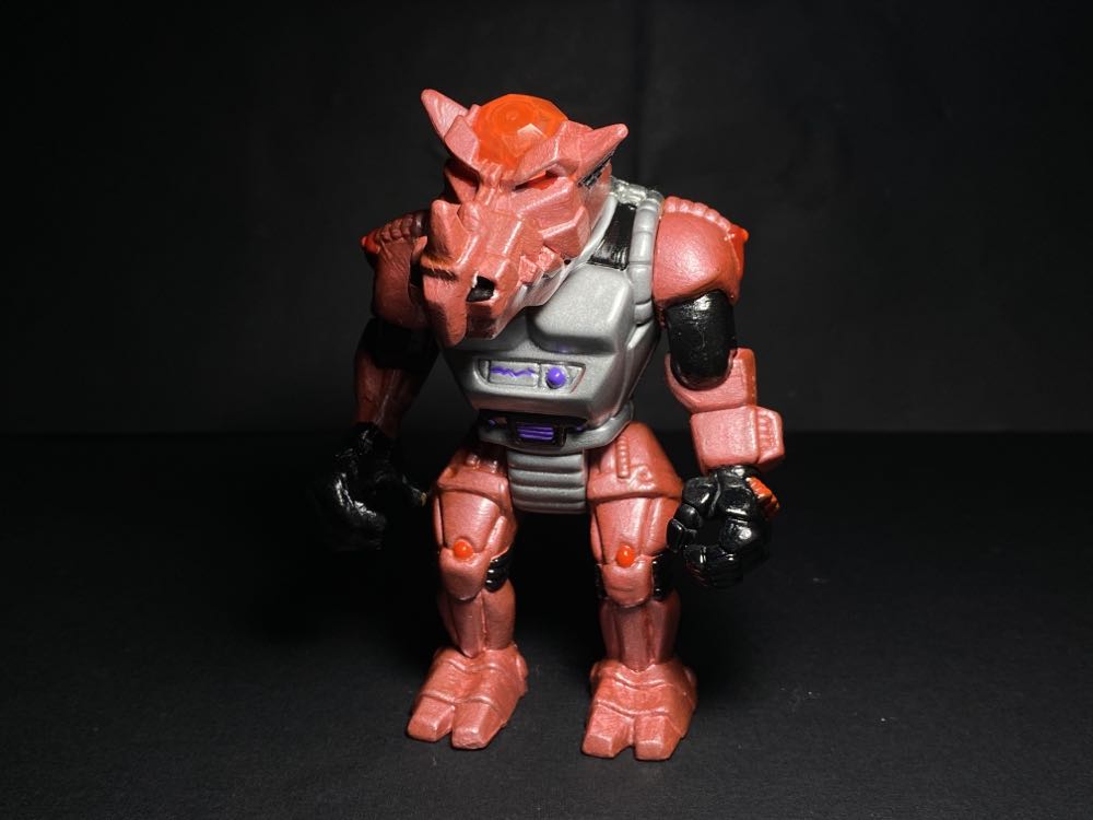 Warrior Rocksteady - Playmates Toys (Teenage Mutant Ninja Turtles) action figure collectible [Barcode 043377052098] - Main Image 4