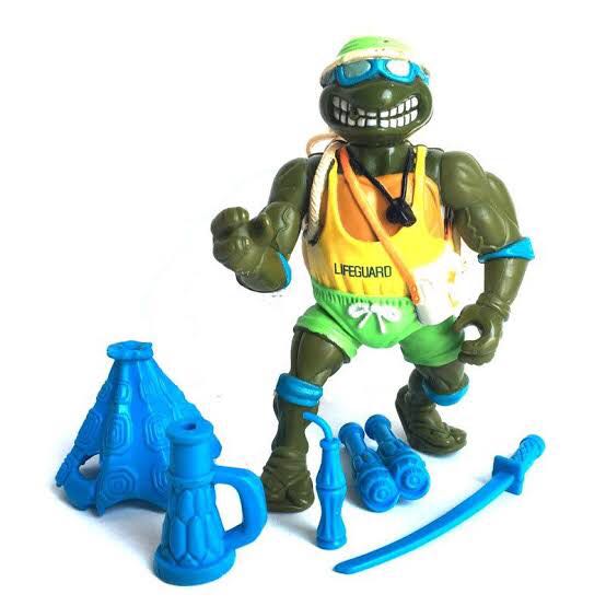 Lifeguard Leo - Playmates (Teenage Mutant Ninja Turtles (1992)) action figure collectible [Barcode 043377052548] - Main Image 3