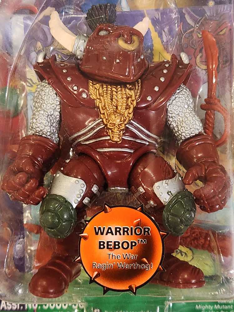 Warrior Bebop  - Playmates Toys (Tmnt Warriors of Th Forgotten Sewer) action figure collectible [Barcode 043377052678] - Main Image 3