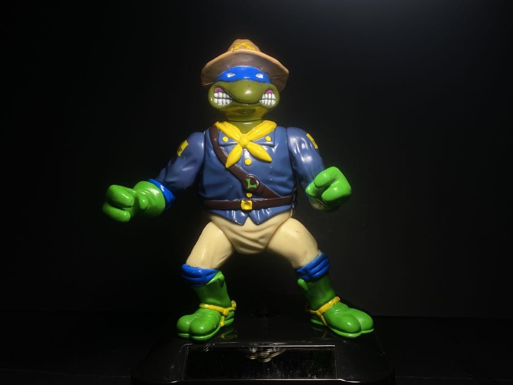 Military 2 Kookie Kavalry Leo 1992 - Playmates Toys (Teenage Mutant Ninja Turtles) action figure collectible [Barcode 043377052715] - Main Image 4