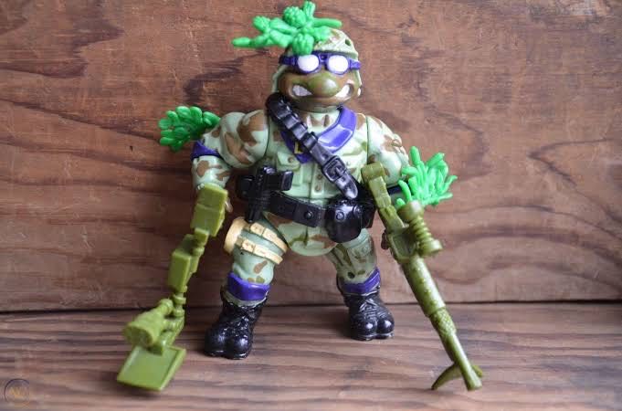 Delta Team Don - Playmates Toys (Teenage Mutant Ninja Turtles (1992)) action figure collectible [Barcode 043377052722] - Main Image 3