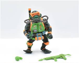Navy Seal Mike - Playmates Toys (Teenage Mutant Ninja Turtles) action figure collectible [Barcode 043377052746] - Main Image 3