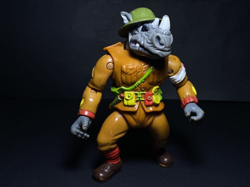Dimwit Doughboy Rocksteady - Playmates (Teenage Mutant Ninja Turtles (1992)) action figure collectible [Barcode 043377052760] - Main Image 4