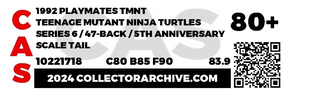 Scale Tail - Playmates Toys (Teenage Mutant Ninja Turtles) action figure collectible [Barcode 043377052845] - Main Image 4