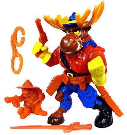 Monty Moose - Playmates Toys (Teenage Mutant Ninja Turtles) action figure collectible [Barcode 043377052890] - Main Image 3