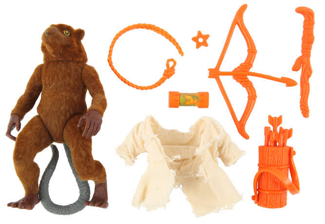 Movie Star Splinter(With Checklist) - Playmates Toys (Teenage Mutant Ninja Turtles (1991)) action figure collectible [Barcode 043377052951] - Main Image 3