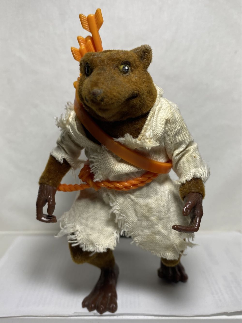 Movie Star Splinter(With Checklist) - Playmates Toys (Teenage Mutant Ninja Turtles (1991)) action figure collectible [Barcode 043377052951] - Main Image 4