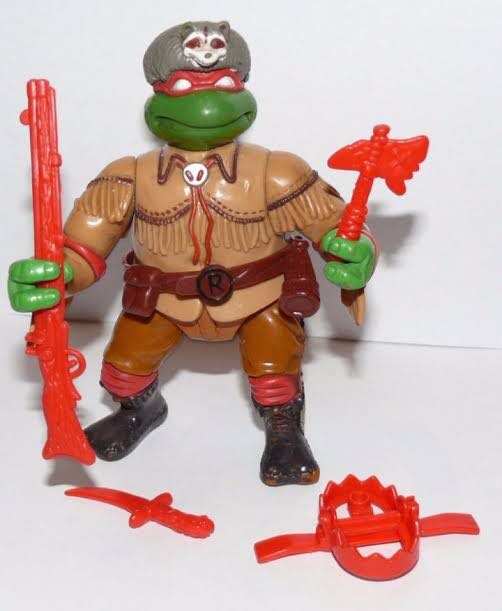 Sewer Scout Raph - Playmates Toys (Teenage Mutant Ninja Turtles (1992)) action figure collectible [Barcode 043377052975] - Main Image 3